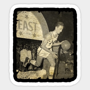 Bob Cousy - Eastern All Stars Sticker